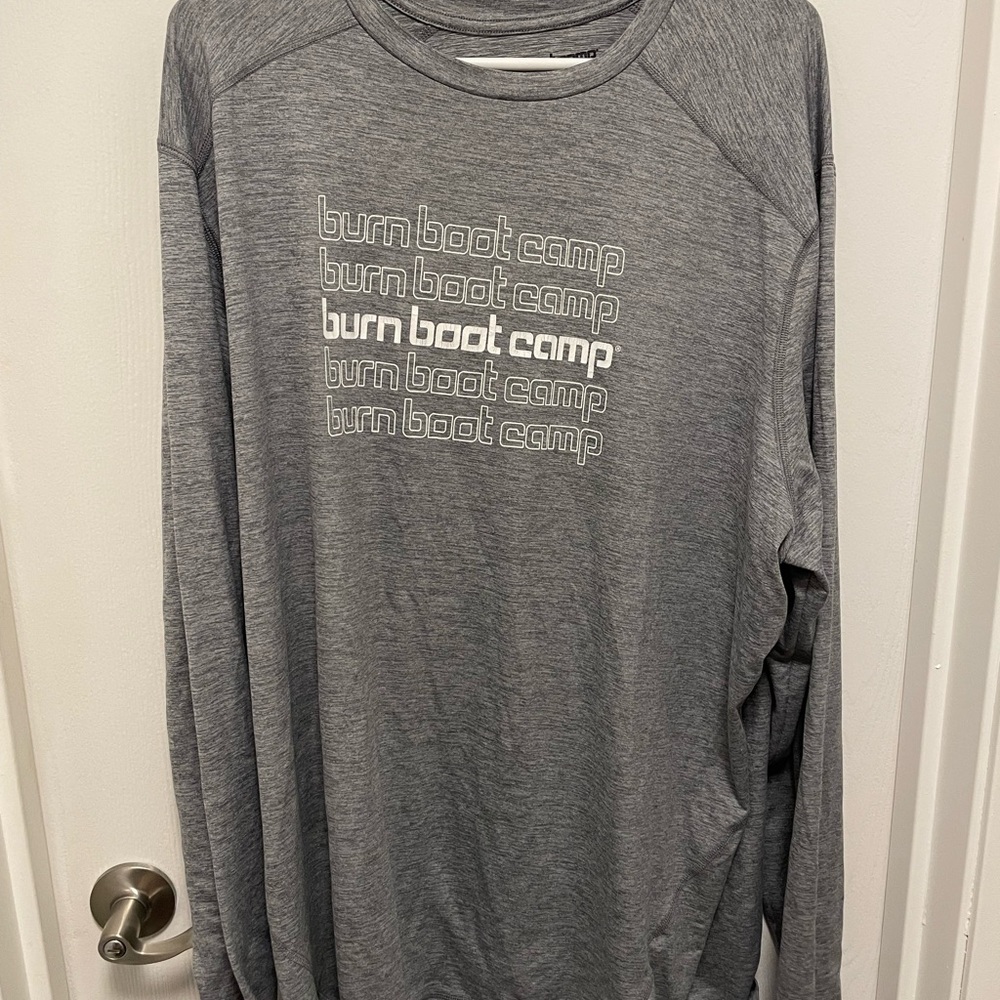 Gray Burn Boot Camp Long Sleeve Shirt